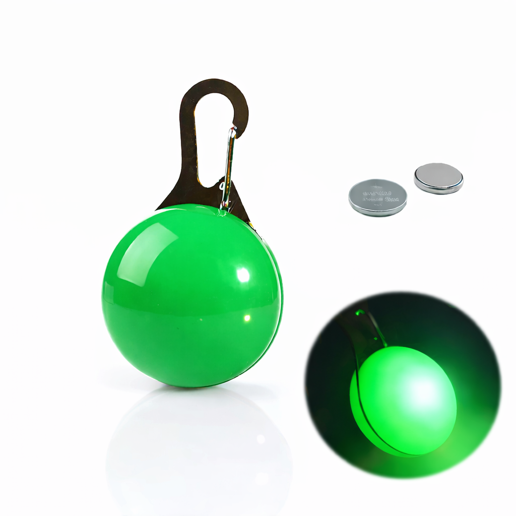 LED Light-Up Dog Collar & LED Safety Light | Pawenex