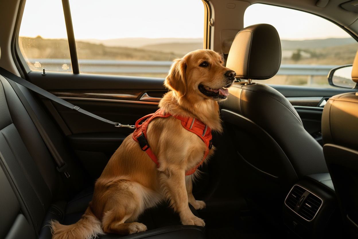 Pawenex Köpek Emniyet Kemeri - Tam Genişlik