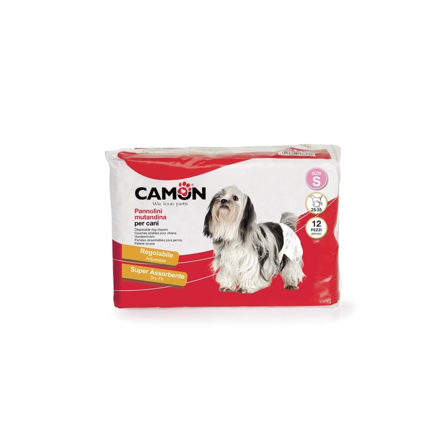 Köpek Külot Bezi 12'li