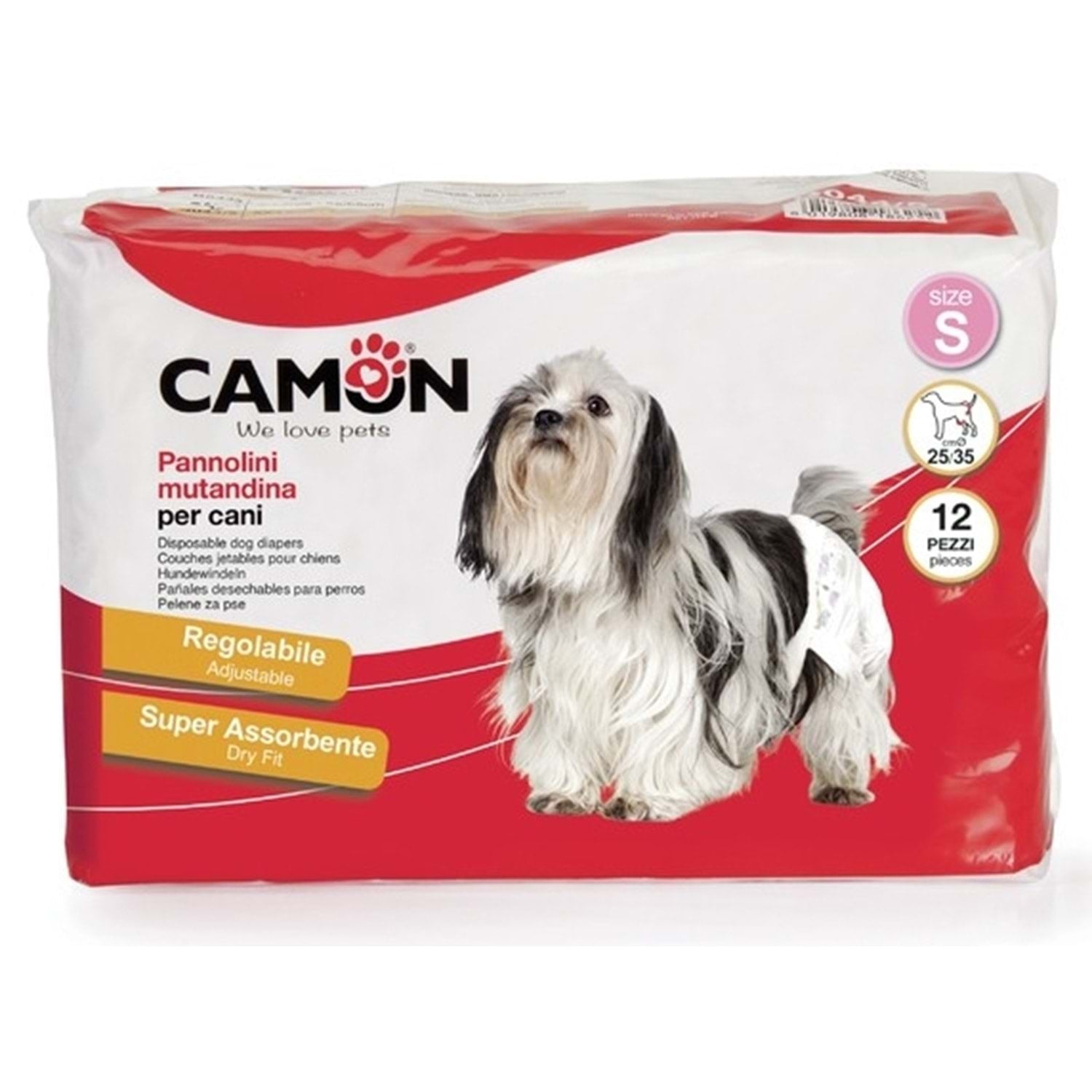 Köpek Külot Bezi 12'li